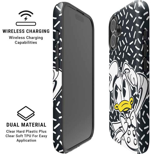 Disney Friends Donald Duck Thinking iPhone 16 Magsafe Impact Case