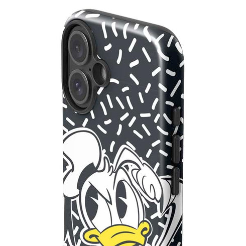 Disney Friends Donald Duck Thinking iPhone 16 Plus Impact Case
