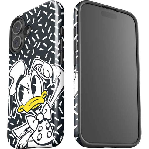 Disney Friends Donald Duck Thinking iPhone 16 Plus Impact Case