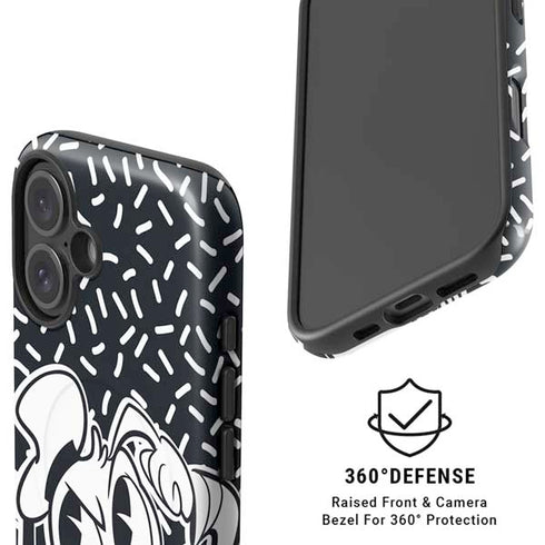 Disney Friends Donald Duck Thinking iPhone 16 Plus Magsafe Impact Case