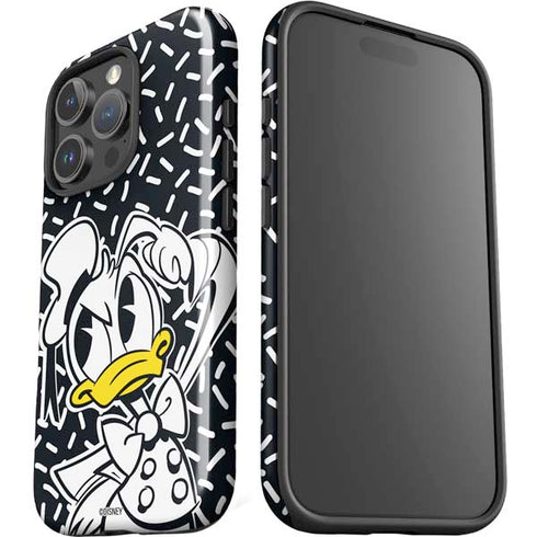 Disney Friends Donald Duck Thinking iPhone 16 Pro Max Impact Case