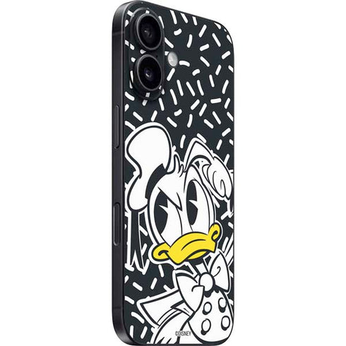 Disney Friends Donald Duck Thinking iPhone 16 Skin