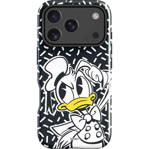 Disney Friends Donald Duck Thinking iPhone 18 Pro Impact Case