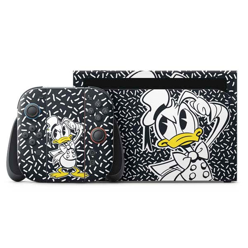 Disney Friends Donald Duck Thinking Nintendo Switch 2 (2025) with Joy-Con Skin