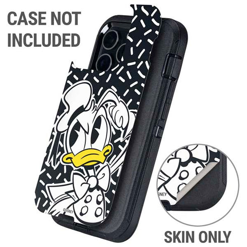 Disney Friends Donald Duck Thinking Otterbox Defender iPhone Skin