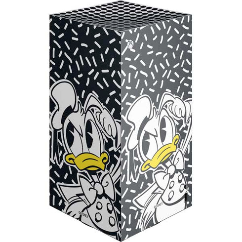 Disney Friends Donald Duck Thinking XBox Series X Digital Edition Console Skin