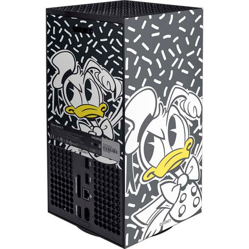 Disney Friends Donald Duck Thinking XBox Series X Digital Edition Console Skin