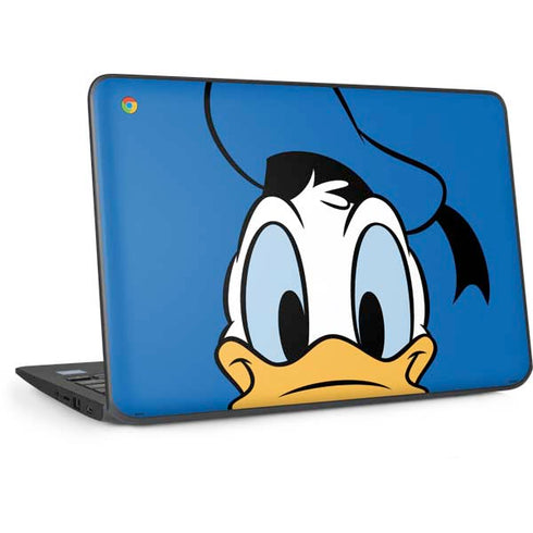 Disney Friends Donald Duck Up Close HP Chromebook Skin
