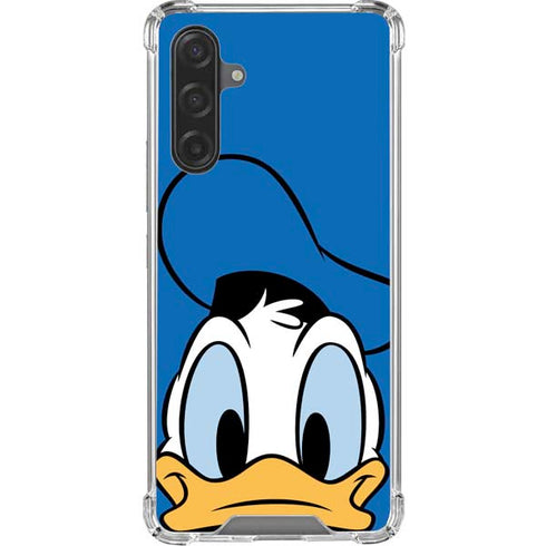 Disney Friends Donald Duck Up Close Galaxy A17 Clear Case