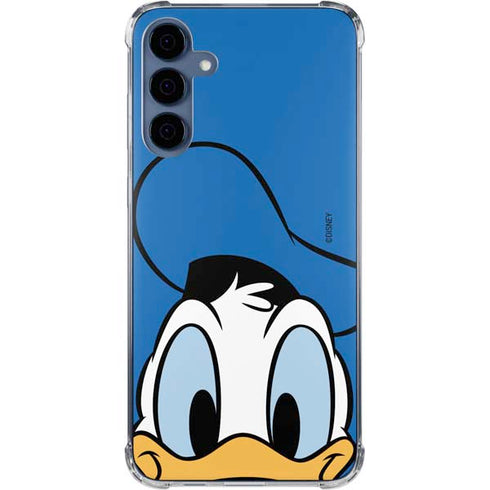 Disney Friends Donald Duck Up Close Galaxy A55 5G Clear Case