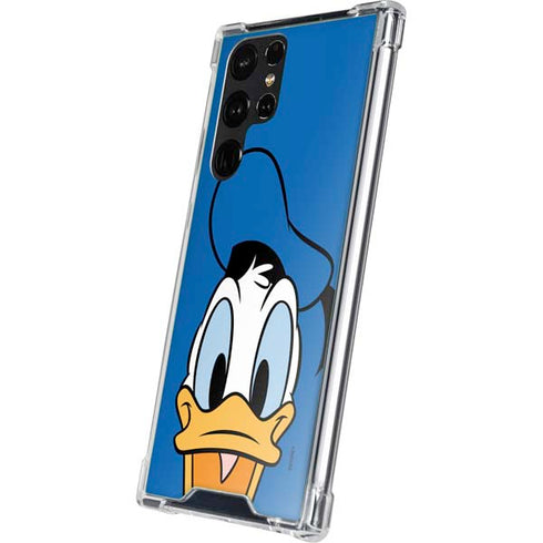 Disney Friends Donald Duck Up Close Galaxy S23 Ultra Clear Case