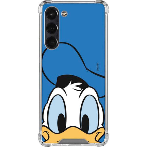 Disney Friends Donald Duck Up Close Galaxy S24 FE Clear Case