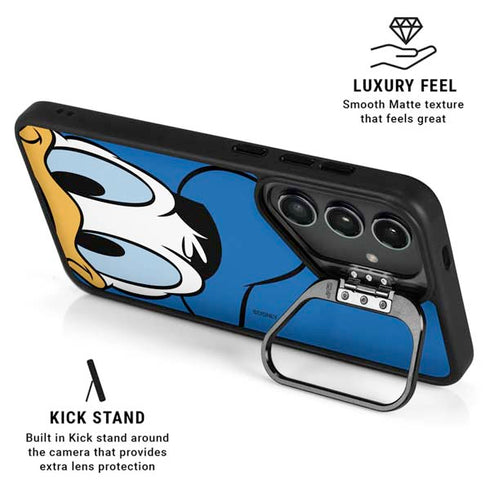 Disney Friends Donald Duck Up Close Galaxy S25 Kickstand Case