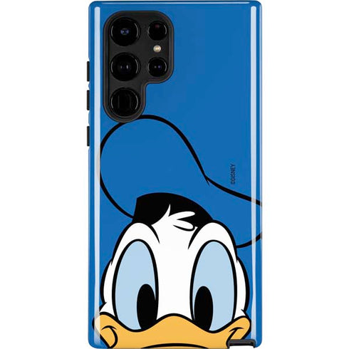 Disney Friends Donald Duck Up Close Galaxy Cases