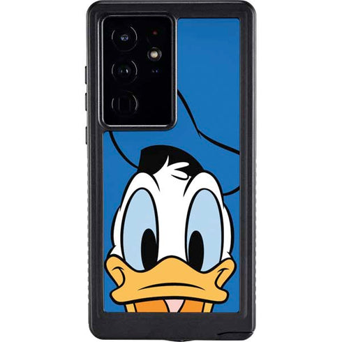 Disney Friends Donald Duck Up Close Galaxy S24 Ultra Waterproof Case