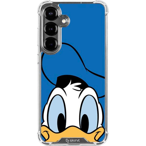 Disney Friends Donald Duck Up Close Galaxy S26 Clear Case