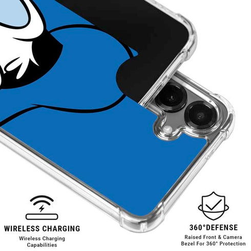 Disney Friends Donald Duck Up Close Galaxy S26 Clear Case