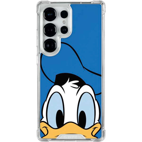 Disney Friends Donald Duck Up Close Galaxy S26 Ultra Clear Case