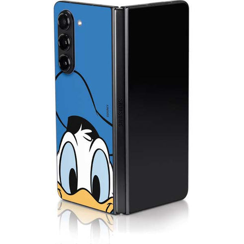 Disney Friends Donald Duck Up Close Galaxy Z Fold5 5G Skin