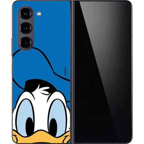 Disney Friends Donald Duck Up Close Galaxy Z Fold5 5G Skin