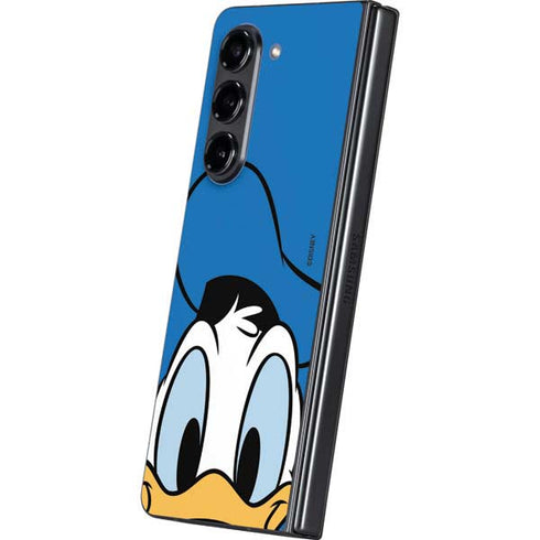 Disney Friends Donald Duck Up Close Galaxy Z Fold5 5G Skin