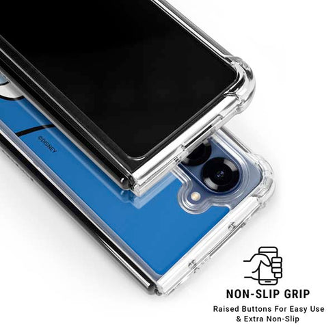 Disney Friends Donald Duck Up Close Galaxy Z Fold6 Clear Case