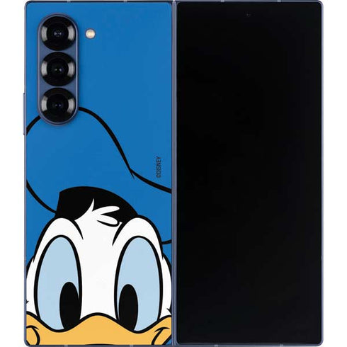 Disney Friends Donald Duck Up Close Galaxy Z Fold6 Skin