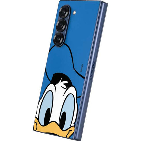 Disney Friends Donald Duck Up Close Galaxy Z Fold6 Skin