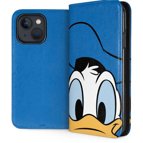 Disney Friends Donald Duck Up Close iPhone 14 Folio Case