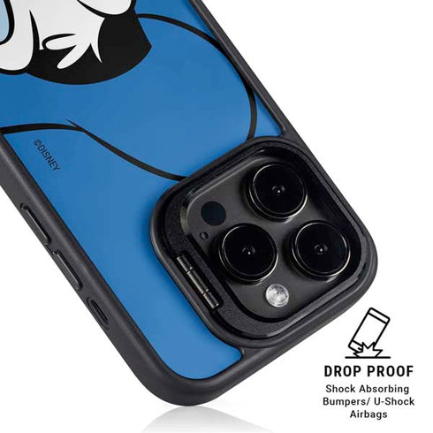 Disney Friends Donald Duck Up Close iPhone 15 Pro Kickstand Case