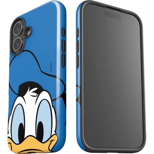 Disney Friends Donald Duck Up Close iPhone 16 Plus Impact Case