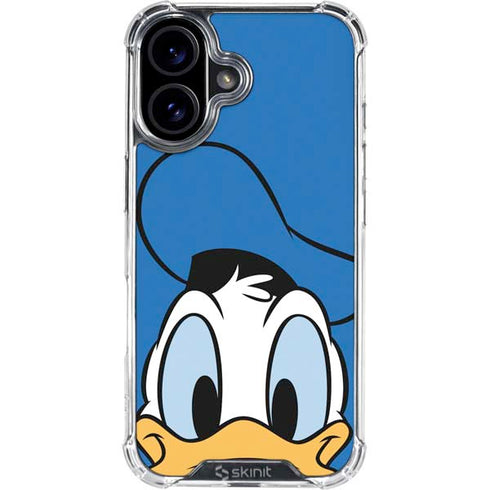 Disney Friends Donald Duck Up Close iPhone 17 Clear Case