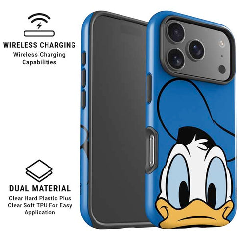 Disney Friends Donald Duck Up Close iPhone 17 Pro Max Magsafe Impact Case