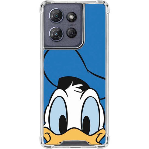 Disney Friends Donald Duck Up Close Moto G Play 5G (2025) Clear Case
