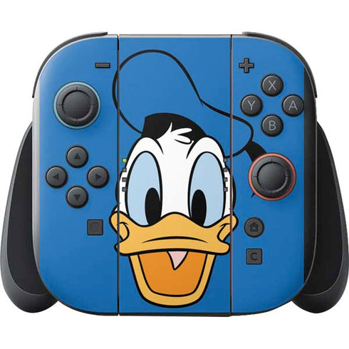 Disney Friends Donald Duck Up Close Nintendo Switch 2 (2025) with Joy-Con Skin