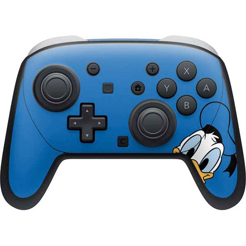 Disney Friends Donald Duck Up Close Nintendo Switch 2 (2025) Pro Controller Skin