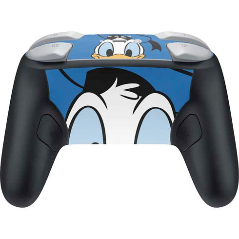 Disney Friends Donald Duck Up Close Nintendo Switch 2 (2025) Pro Controller Skin
