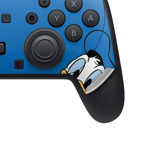 Disney Friends Donald Duck Up Close Nintendo Switch 2 (2025) Pro Controller Skin