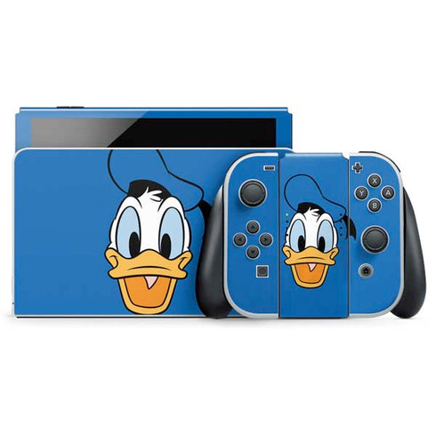 Disney Friends Donald Duck Up Close Nintendo Skins