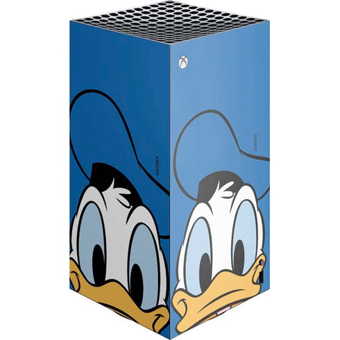 Disney Friends Donald Duck Up Close XBox Series X Digital Edition Console Skin