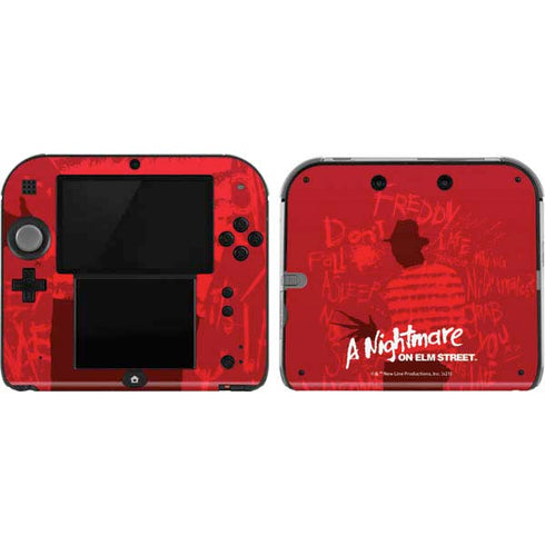 Nightmare on Elm Street Dont Fall Asleep Nintendo Skins