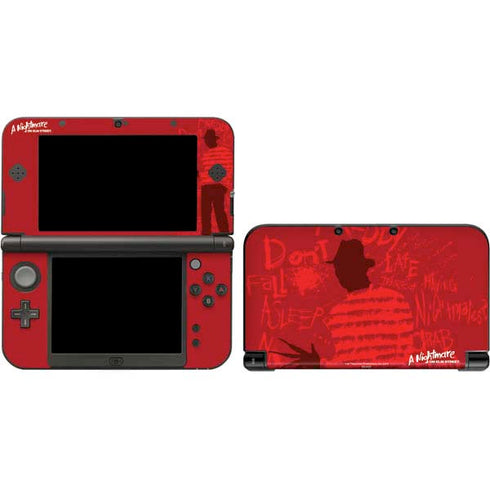 Nightmare on Elm Street Dont Fall Asleep Nintendo Skins