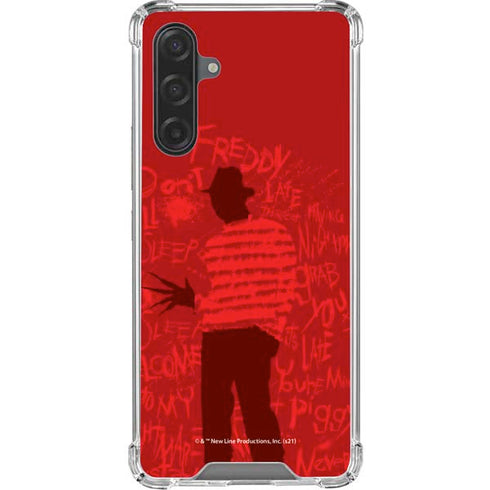 Nightmare on Elm Street Dont Fall Asleep Galaxy A17 Clear Case
