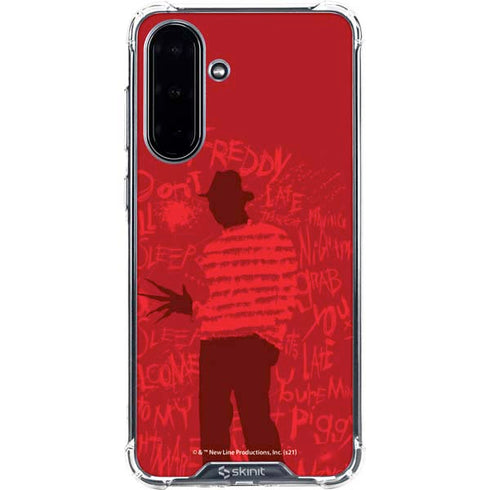 Nightmare on Elm Street Dont Fall Asleep Galaxy A36 5G Clear Case