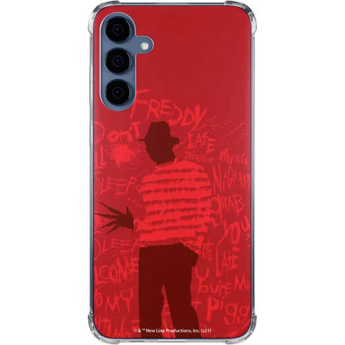 Nightmare on Elm Street Dont Fall Asleep Galaxy A55 5G Clear Case