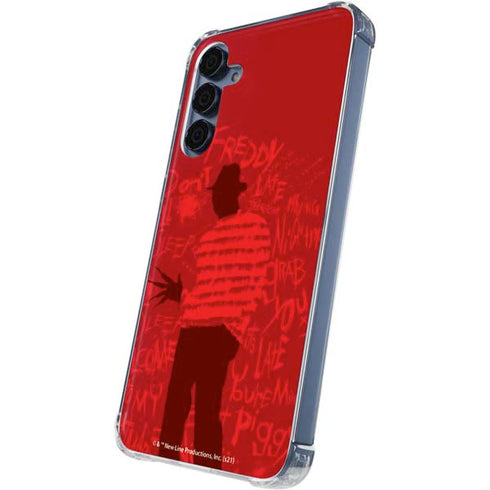 Nightmare on Elm Street Dont Fall Asleep Galaxy A55 5G Clear Case