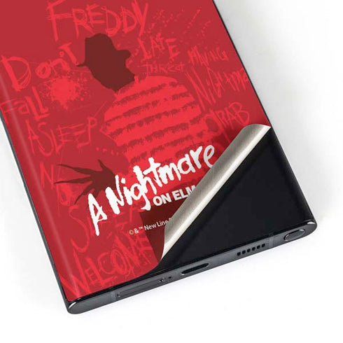 Nightmare on Elm Street Dont Fall Asleep Galaxy Skins