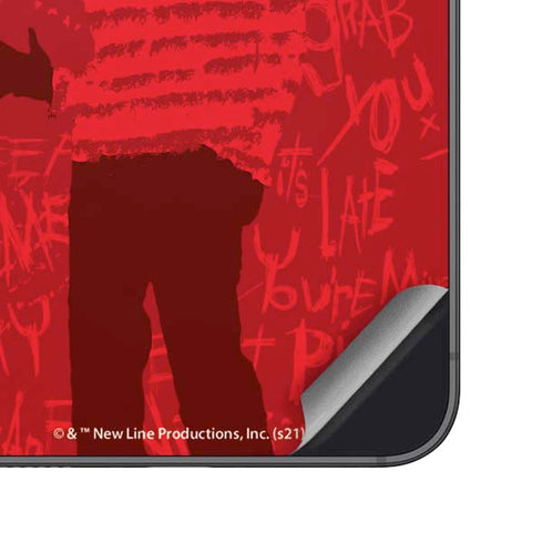 Nightmare on Elm Street Dont Fall Asleep Galaxy S25 Skin