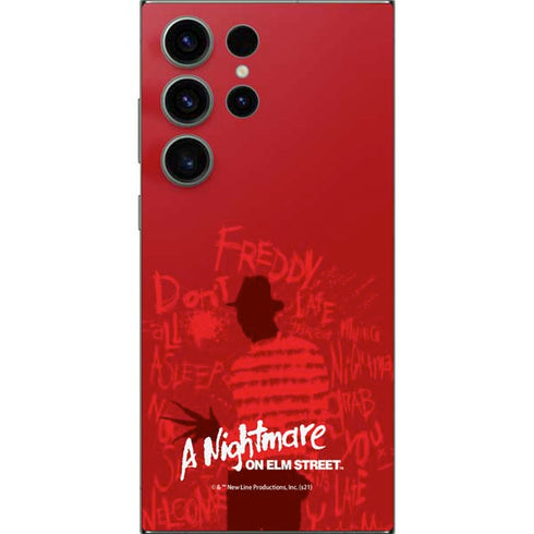 Nightmare on Elm Street Dont Fall Asleep Galaxy S25 Ultra Skin