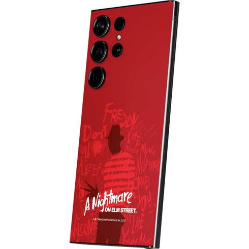 Nightmare on Elm Street Dont Fall Asleep Galaxy S25 Ultra Skin